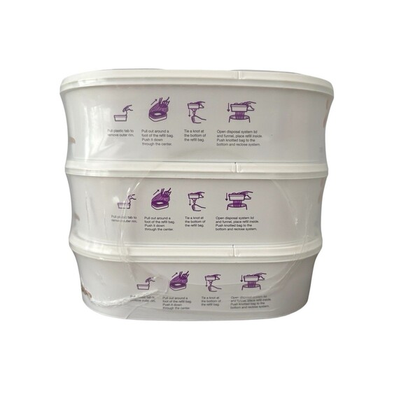 Up & Up Litter Pail Refill Bags 3pk Fits Litter Genie Cat Litter Disposal System - Picture 5 of 7